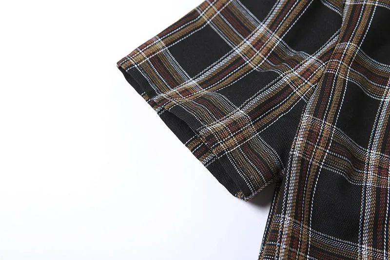 2022 summer new chic sexy slim fit lapel collar irregular cardigan waist cut T-shirt women shirt