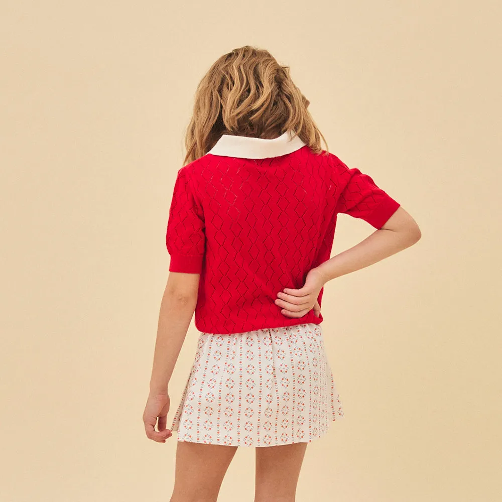 Birinit Petit :: Cherry Openwork Biri Sweater