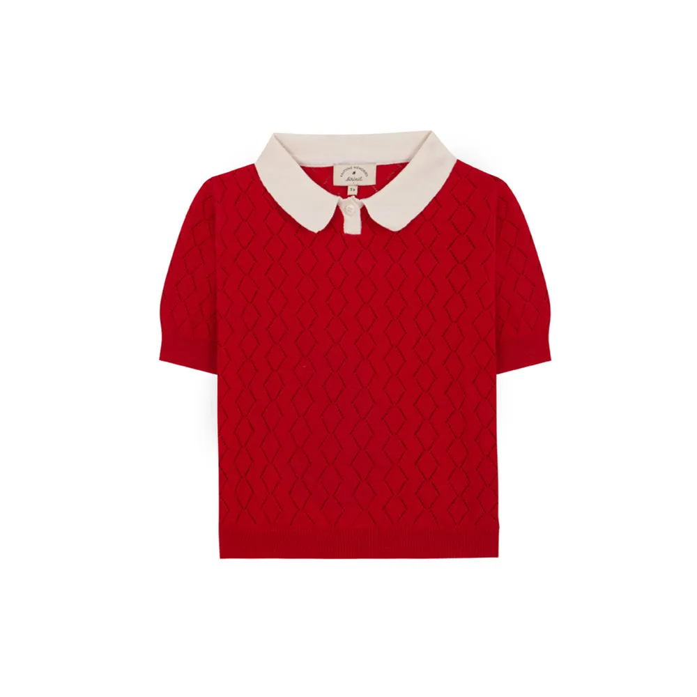 Birinit Petit :: Cherry Openwork Biri Sweater
