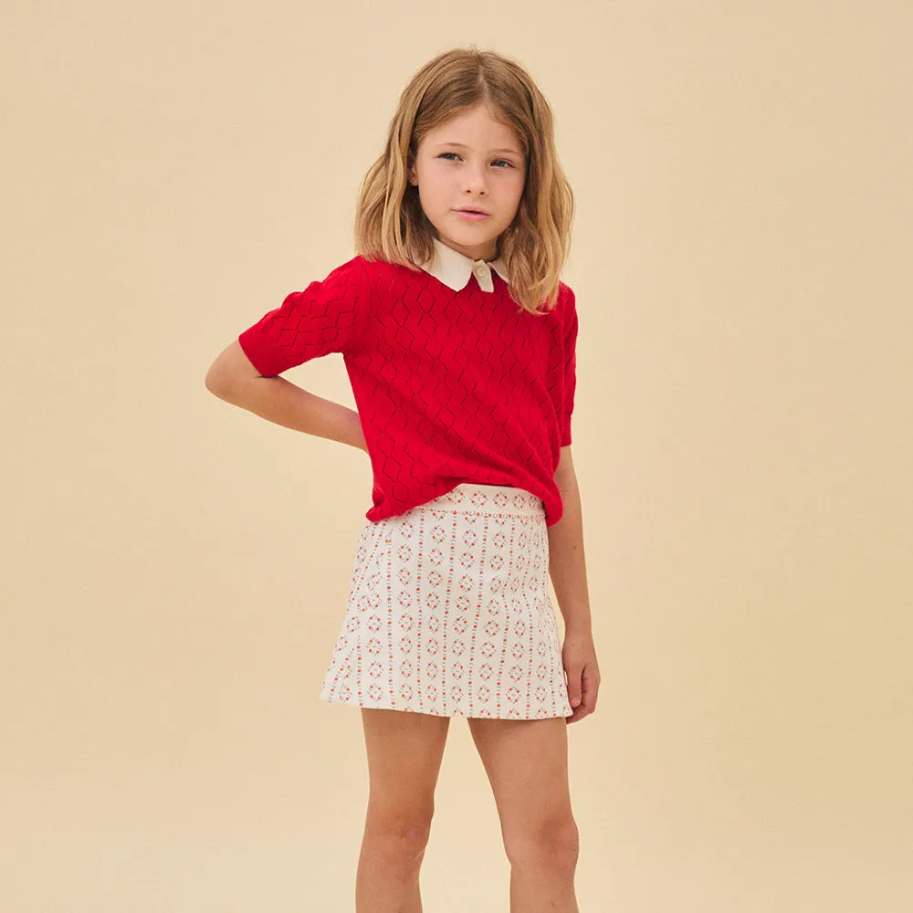 Birinit Petit :: Cherry Openwork Biri Sweater