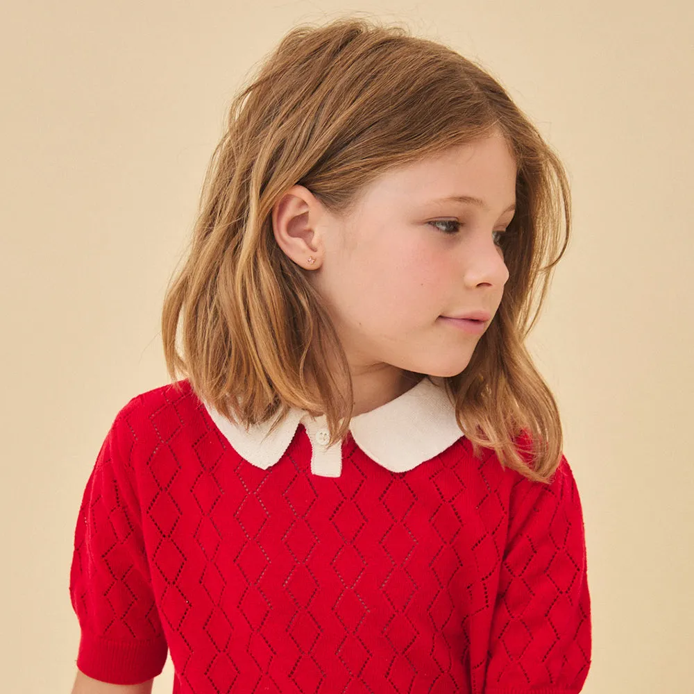 Birinit Petit :: Cherry Openwork Biri Sweater