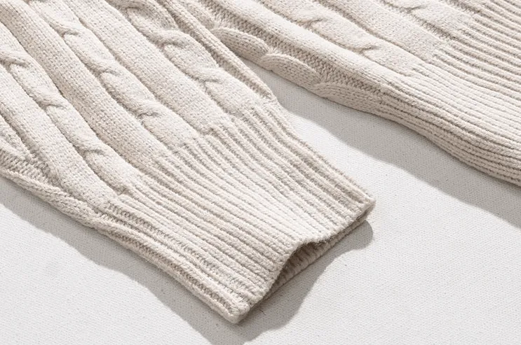 Chicmy-2026 Fall Outfits Christmas Thanksgiving Gift New Year's Eve Outfits nye Outfits chic. 10181 KNIT TWIST ZIP-UP SWEATER