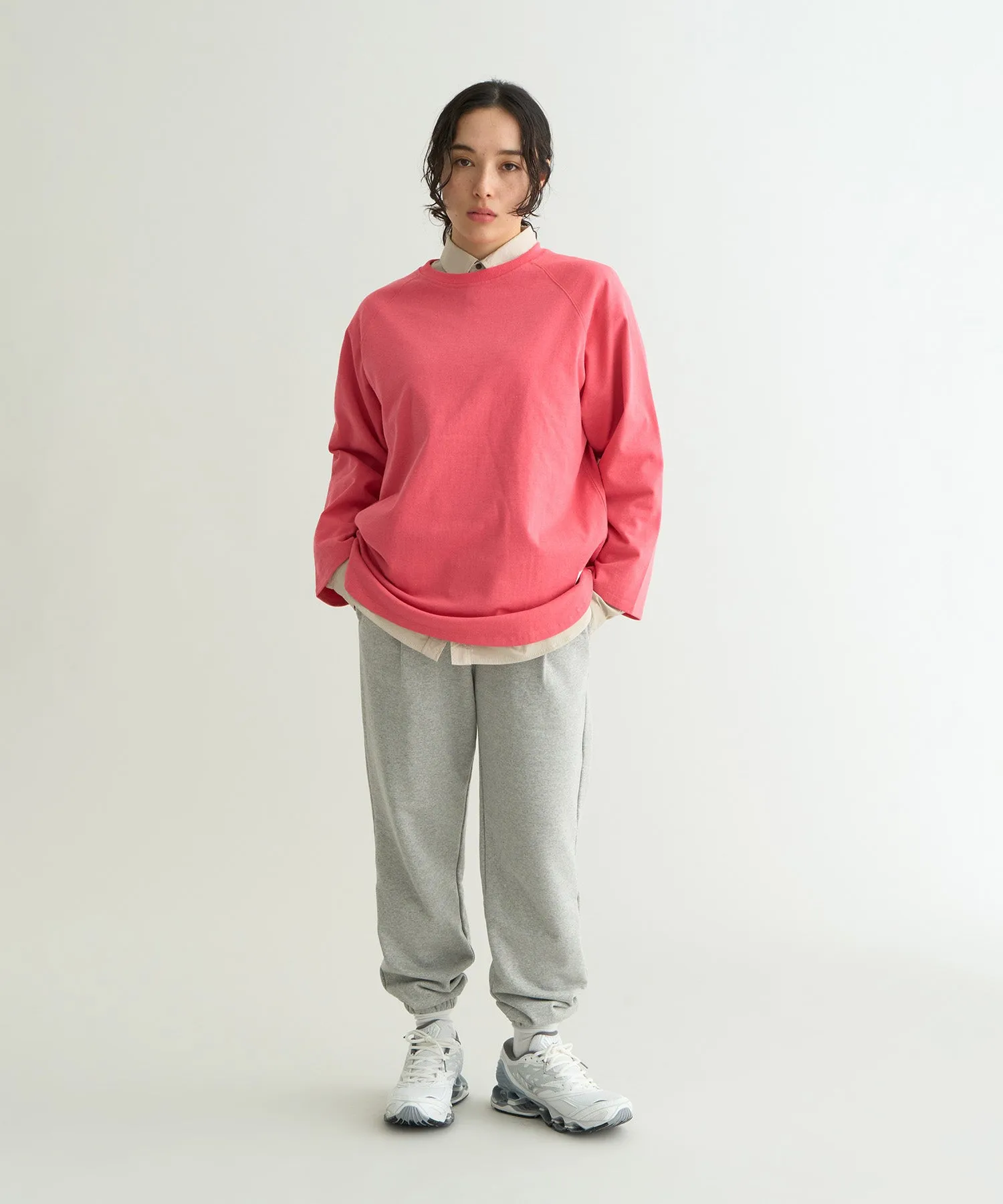 ECO HYBRID RAGLAN SLEEVE TUNIC TEE W(WOMEN)