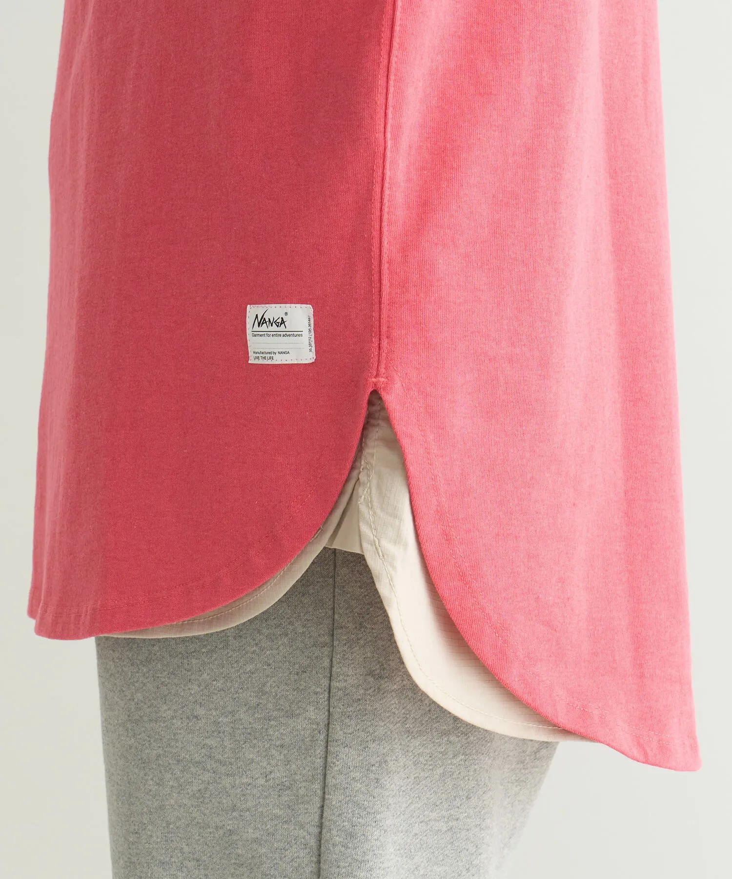ECO HYBRID RAGLAN SLEEVE TUNIC TEE W(WOMEN)