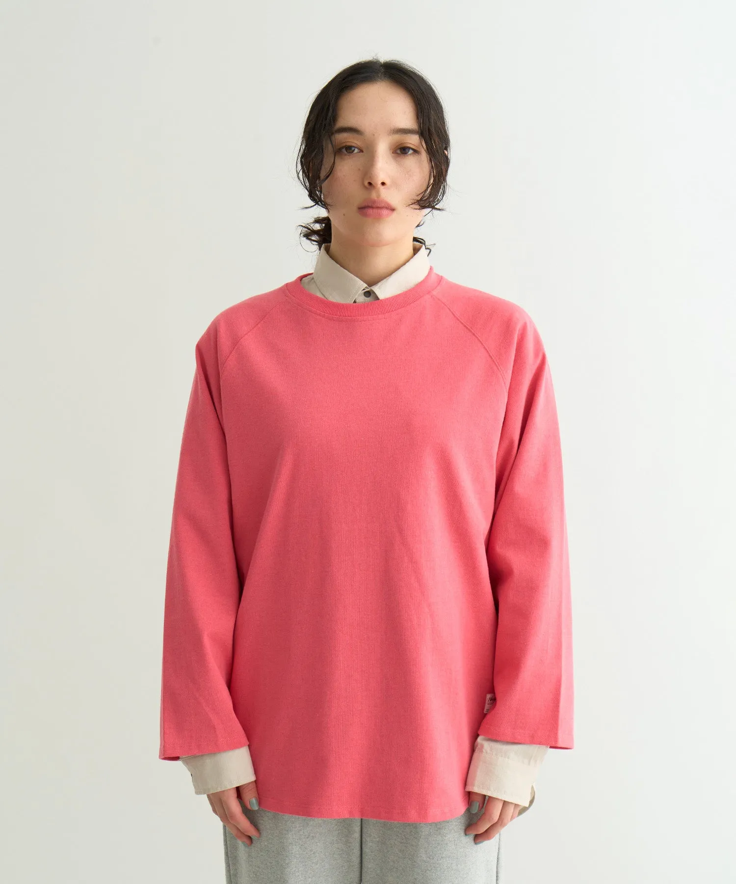 ECO HYBRID RAGLAN SLEEVE TUNIC TEE W(WOMEN)
