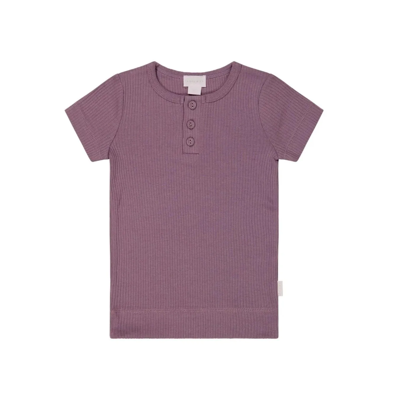 Jamie Kay Modal Henley Tee - Della - Organic Cotton