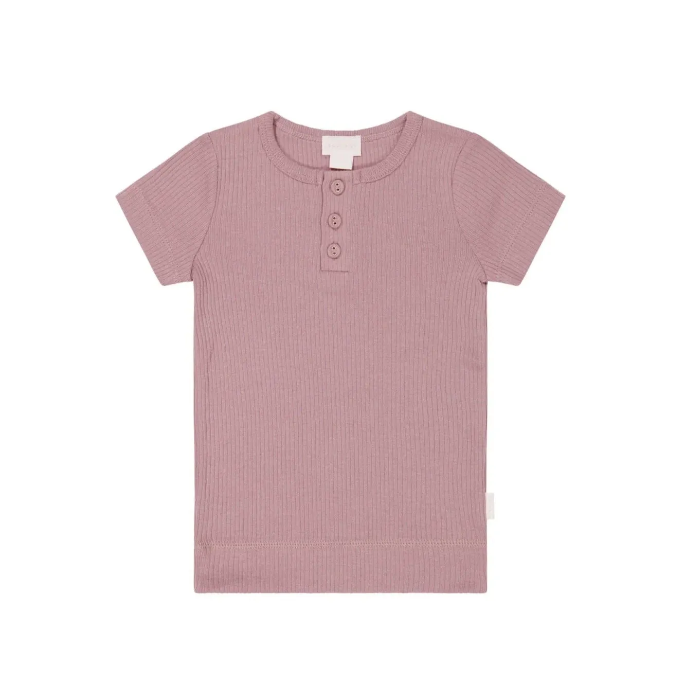 Jamie Kay Modal Henley Tee - Doll - Organic Cotton