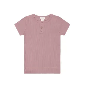 Jamie Kay Modal Henley Tee - Doll - Organic Cotton
