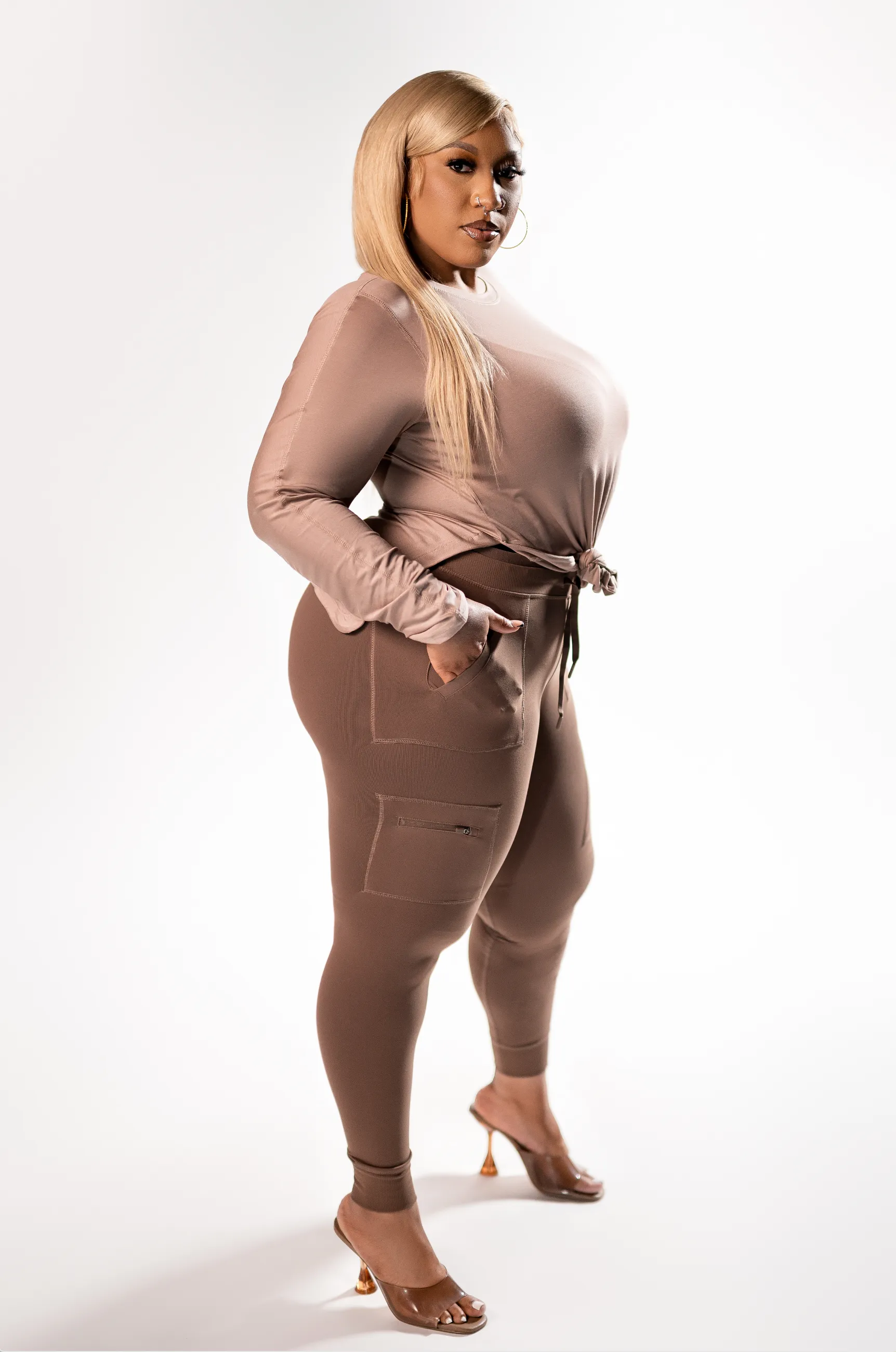 Mocha Long Sleeve Tee
