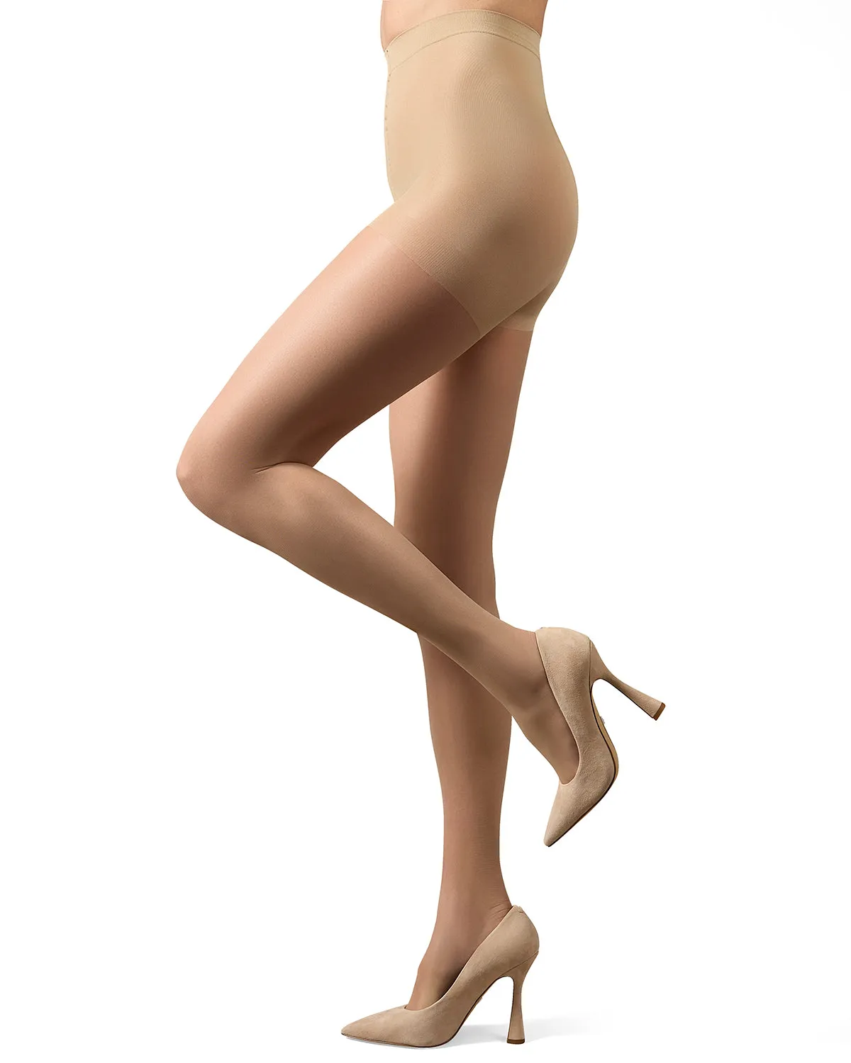 Women's Crystal Sheer Control Top Pantyhose